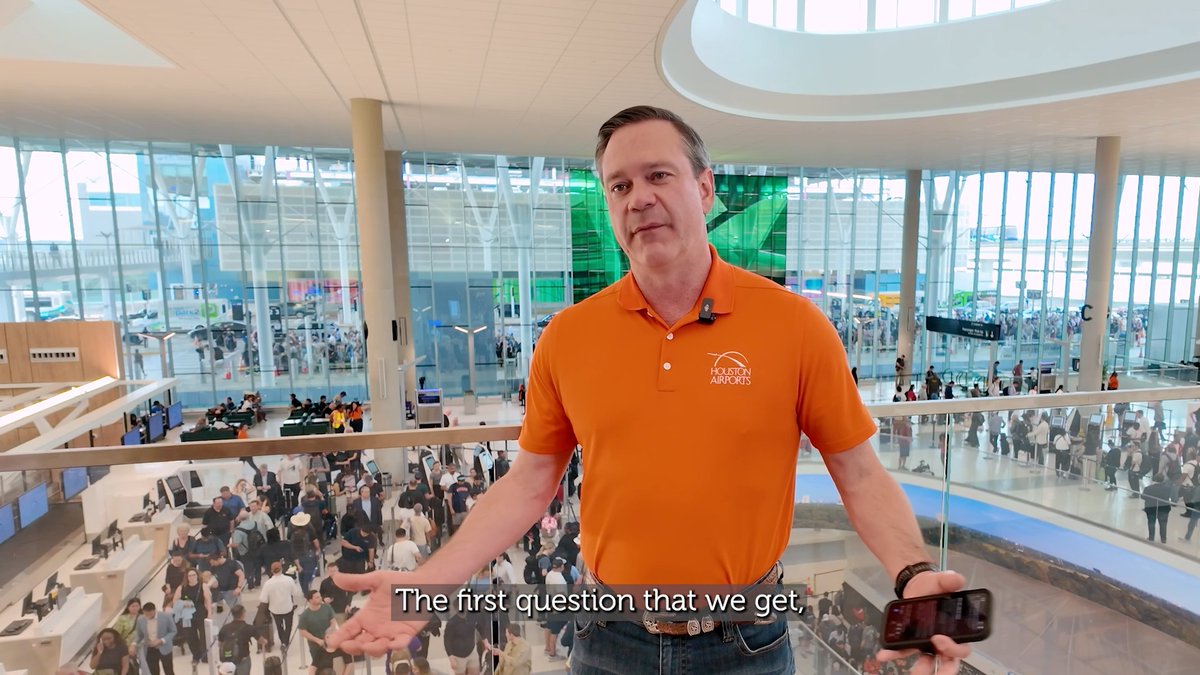 We know you have questions. The Houston Airports director is here to answer them. For more info: