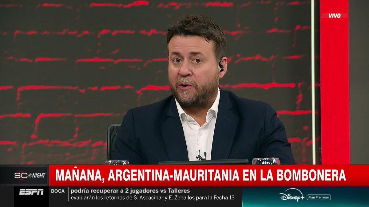 🚨 "JOAQUÍN PANICHELLI SE LESIONÓ EN LA PRÁCTICA DE LA SELECCIÓN ARGENTINA. LE VAN A HACER ESTUDIOS" 🚨 ℹ️ @LeoParadizo 📺 #DisneyPlus Plan Premium | #SCNight