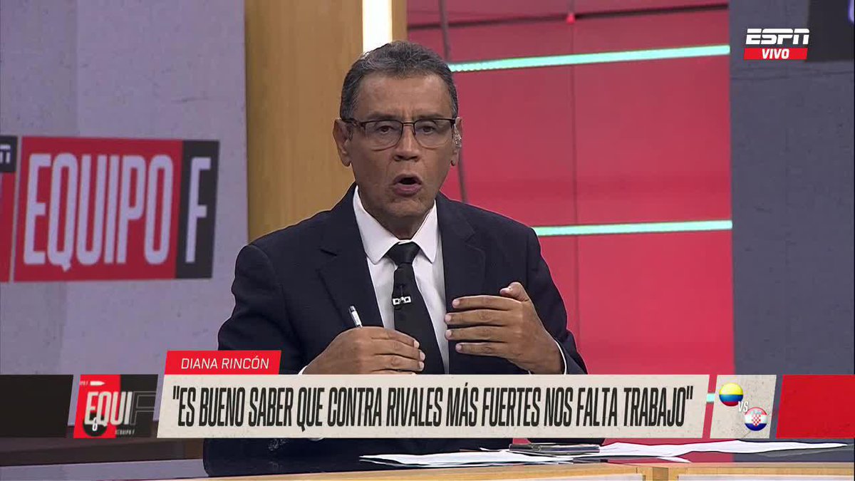 "Yo quedé con los pies en la tierra y tal vez un poco HUNDIDOS EN EL BARRO" Francisco J. Velez. FUTBOL TOTAL, CONTUNDENTE tras la derrota de Colombia en Orlando vs. Croacia ▶️ No te pierdas #ESPNEquipoFColombia en el Plan Premium de #DisneyPlus