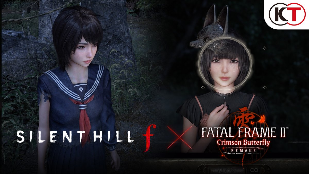 A new collab with #SILENTHILL f is available in #FATALFRAMEIIRemake, and it’s free! Put on Hinako Shimizu’s Navy Sailor School Uniform, Fox Mask and combine a bit of SILENT HILL f’s feel into the Lost Village. ▼Details #FATALFRAME