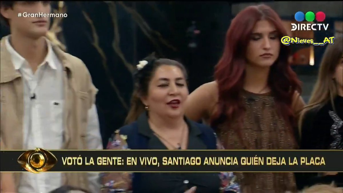 Pincoya salvada y la menos votada en esta placa negativa. #GranHermano #GranHermanoAr