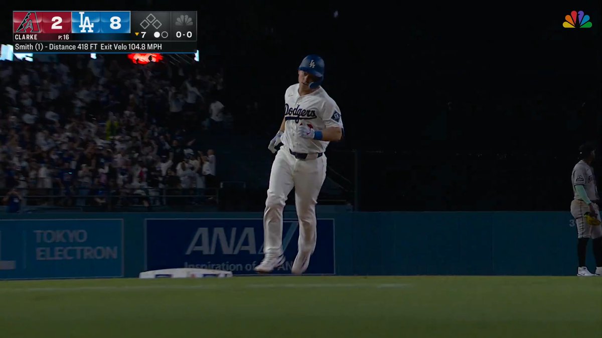 From Game 7 of the World Series to Game 1 of the 2026 season. Hello, Will Smith!