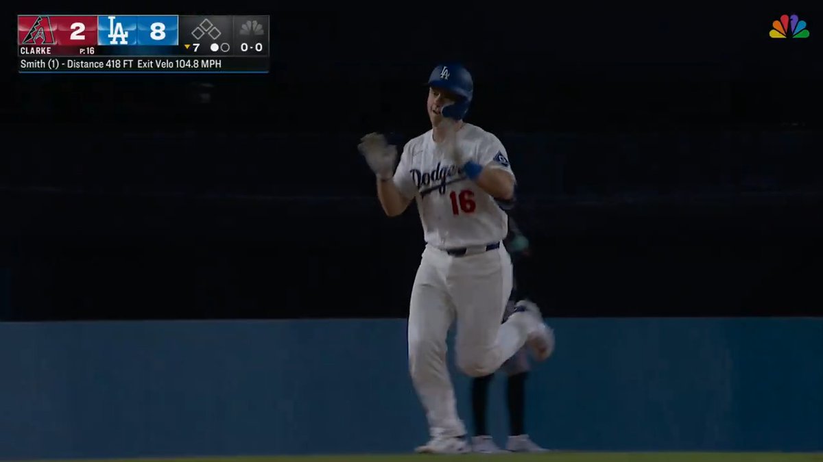 ウィル・スミスが2ランホームラン🔥 ドジャースがさらにリード広げる!8-2 🎥MLB #ドジャース