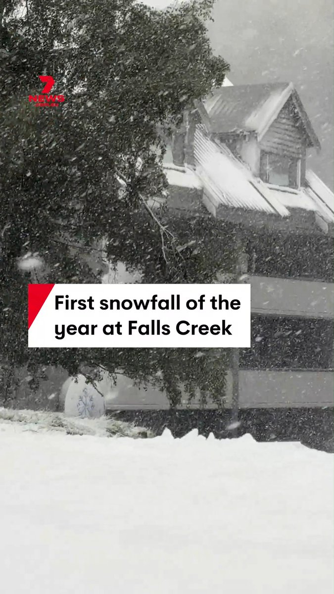 Winter weather has come early to Falls Creek in Victoria, with around 8cm of snow falling overnight as temperatures dropped to -2C. Ski resorts across the Australian Alps have recorded their first snowfall of the year, despite it only being early autumn. #snow #winter #weather #fallscreek #victoria Falls Creek Official