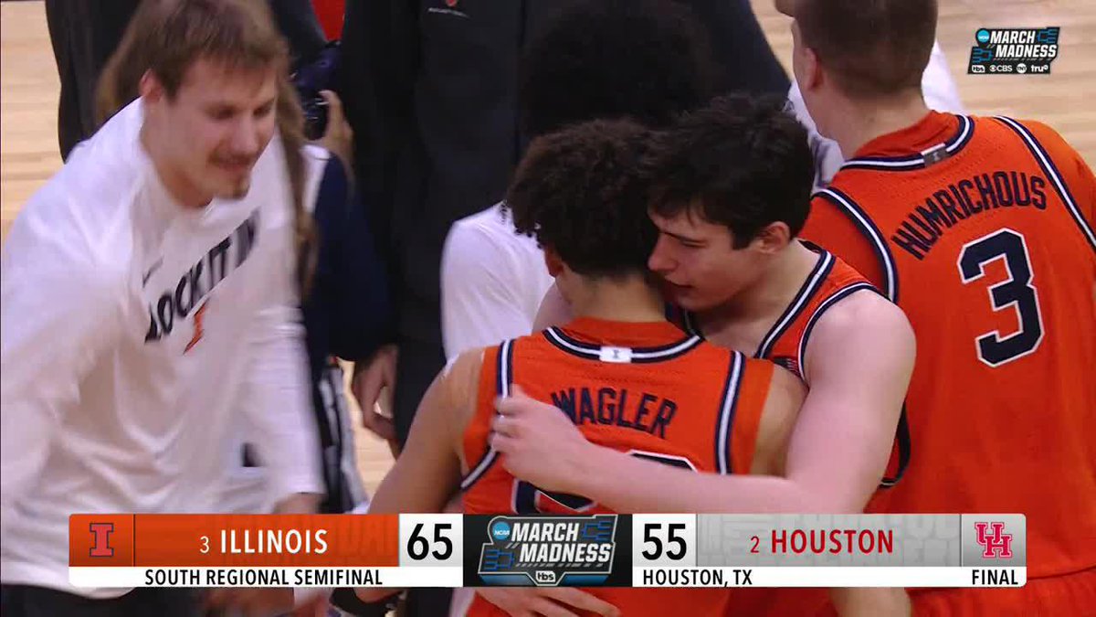 No. 3 Illinois beats No. 2 Houston to punch their ticket to the Elite Eight 🎟️ Watch March Madness on TNT Sports
