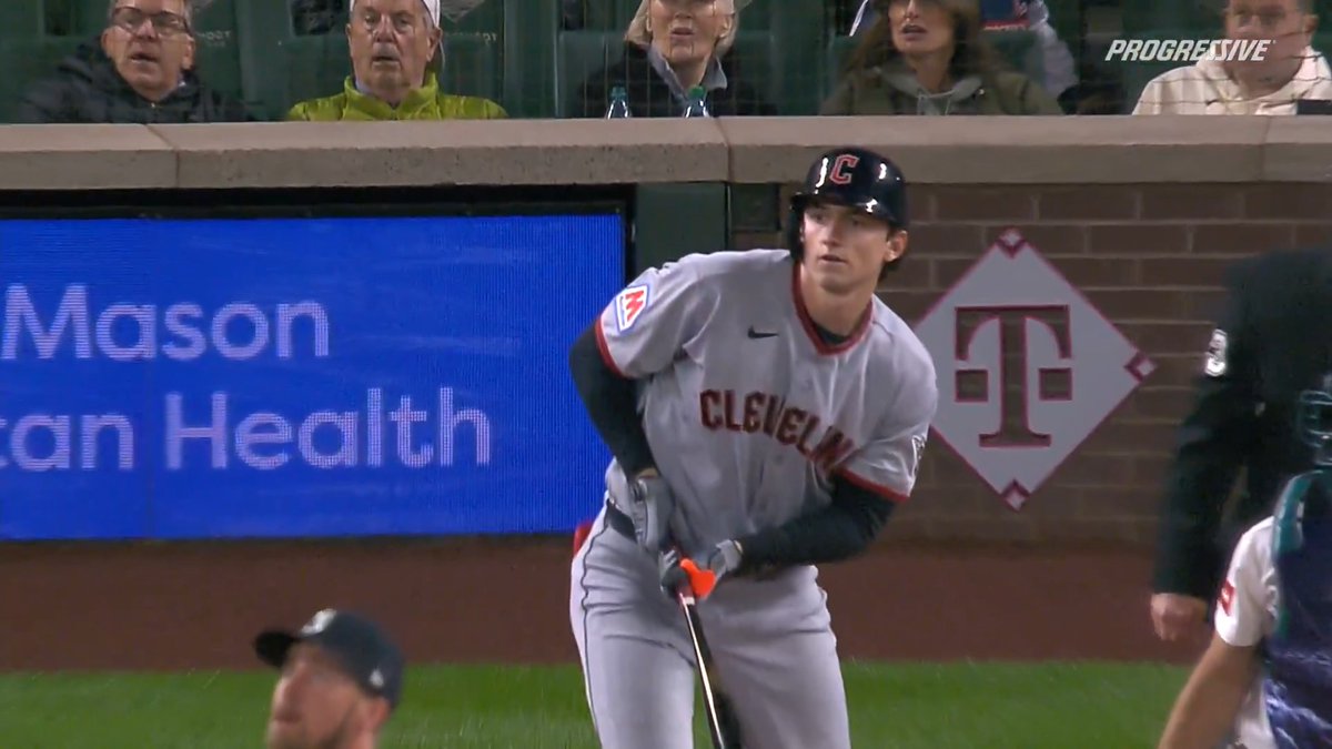 Chase DeLauter made his MLB debut in last year's Postseason. He has two homers in his first career regular season game!