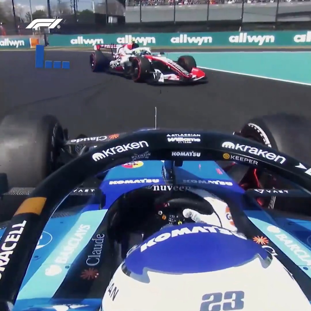 Things got a little bumpy for Albon and Perez in FP1 😮 #F1 #JapaneseGP