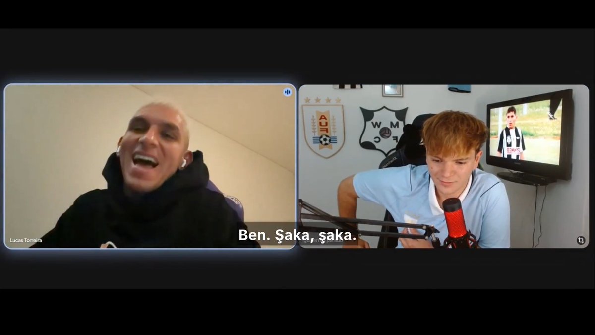 - "Güncel dünyanın en iyi futbolcusu?" Torreira: "Ben. Şaka şaka... Valverde, Mbappe ve Osimhen."
