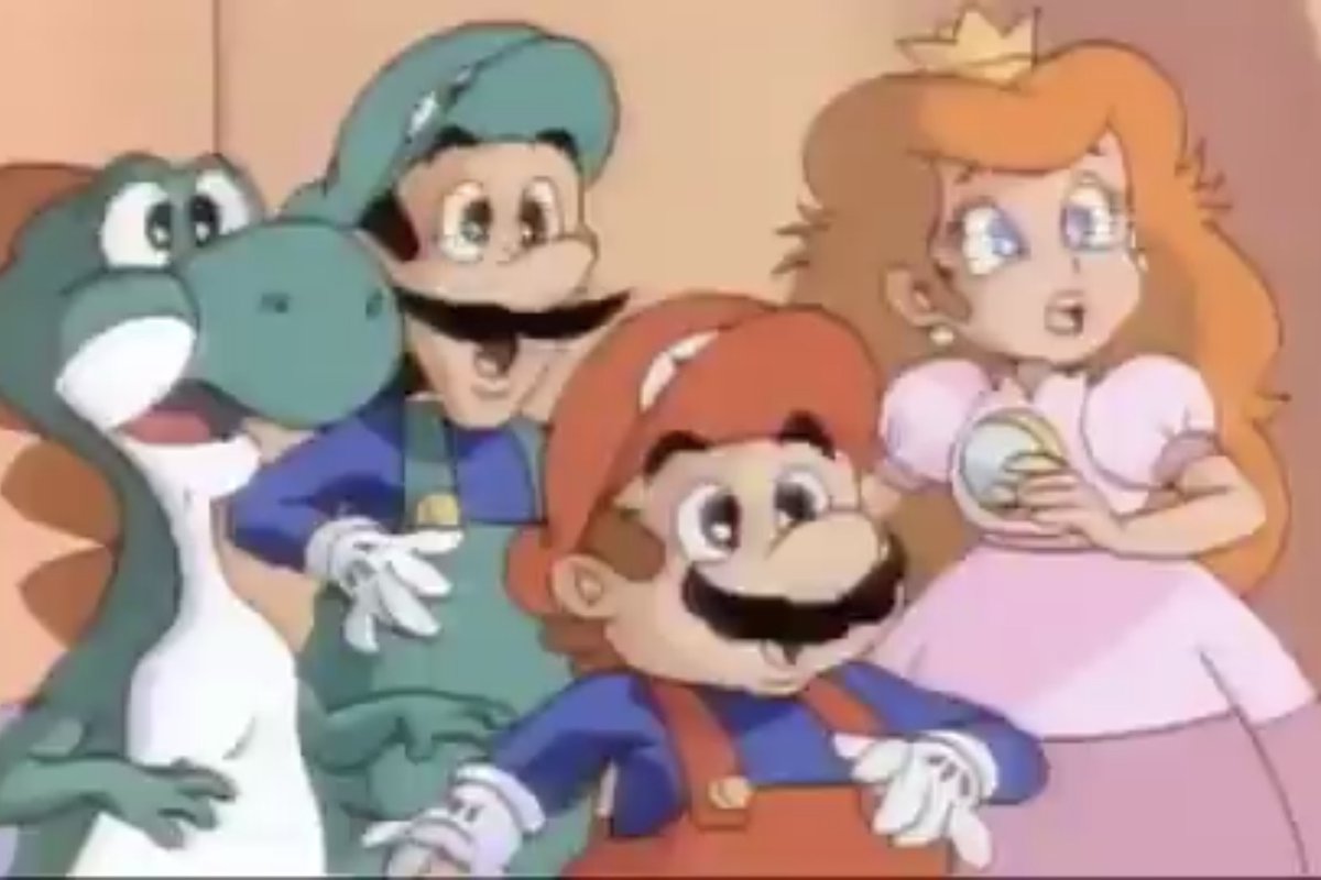 The Super Mario World TV show was a 13-episode animated series from 1991. It's the third and final animated series in the DIC Super Mario trilogy, airing alongside Captain N: The Game Master. The show is known for its focus on the Dinosaur World setting.