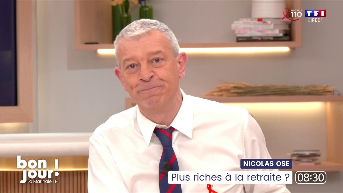 💶 Plus riches à la retraite ? Écoutez les précisions de Nicolas DOZE - LCI 👇 📺 #BonjourLaMatinaleTF1 présentée par Bruce Toussaint