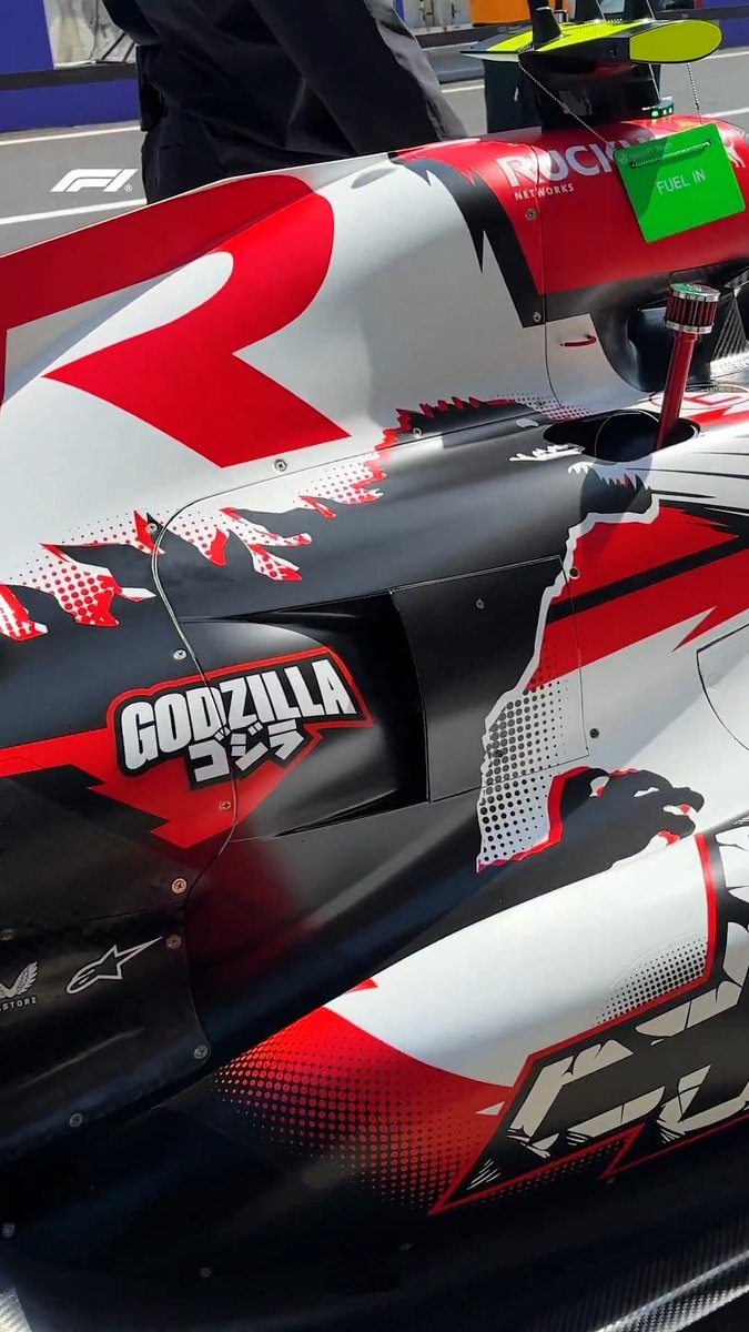 A monster livery from TGR Haas F1 Team 🤩 #F1 #JapaneseGP