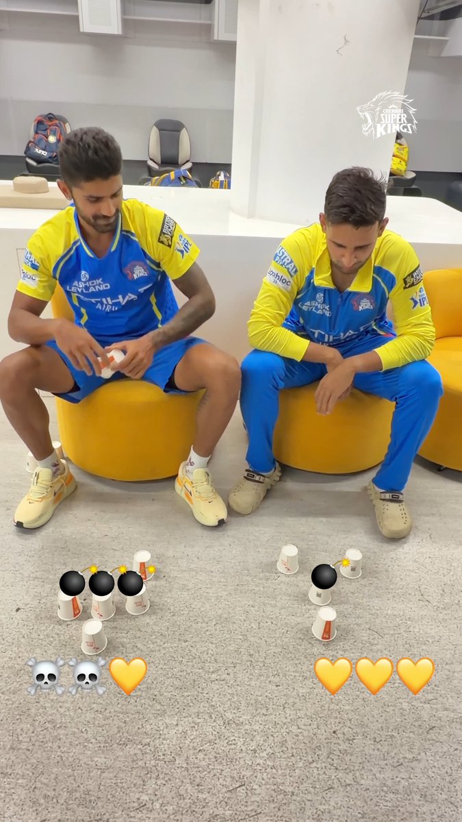Tick tick… BOOM 💥🫣 It's AK vs AK, watch till the end to find winner! #WhistlePodu #Yellove