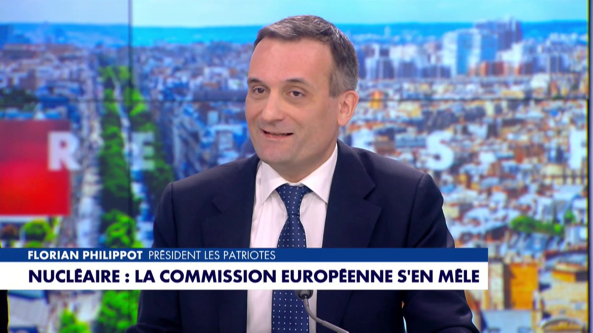 "Vous pourrez pleurer ici tous les matins ou le soir sur la France disparue, parce qu'elle est en train de disparaître. Quand même, j'espère que tout le monde en est conscient, que notre pays a son pronostic vital extrêmement engagé" déclare Florian Philippot #HDPros sur #Europe1