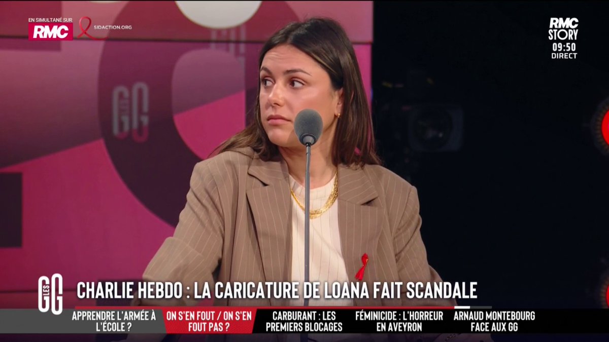 🔴 Charlie Hebdo caricature Loana après sa mort 🗣️ Le coup de gueule de Laura Warton Martinez: "Ils sont de plus en plus détestables. Il y a une maman qui pleure sa fille. Faire de l’argent sur des drames comme ça…" #GGRMC