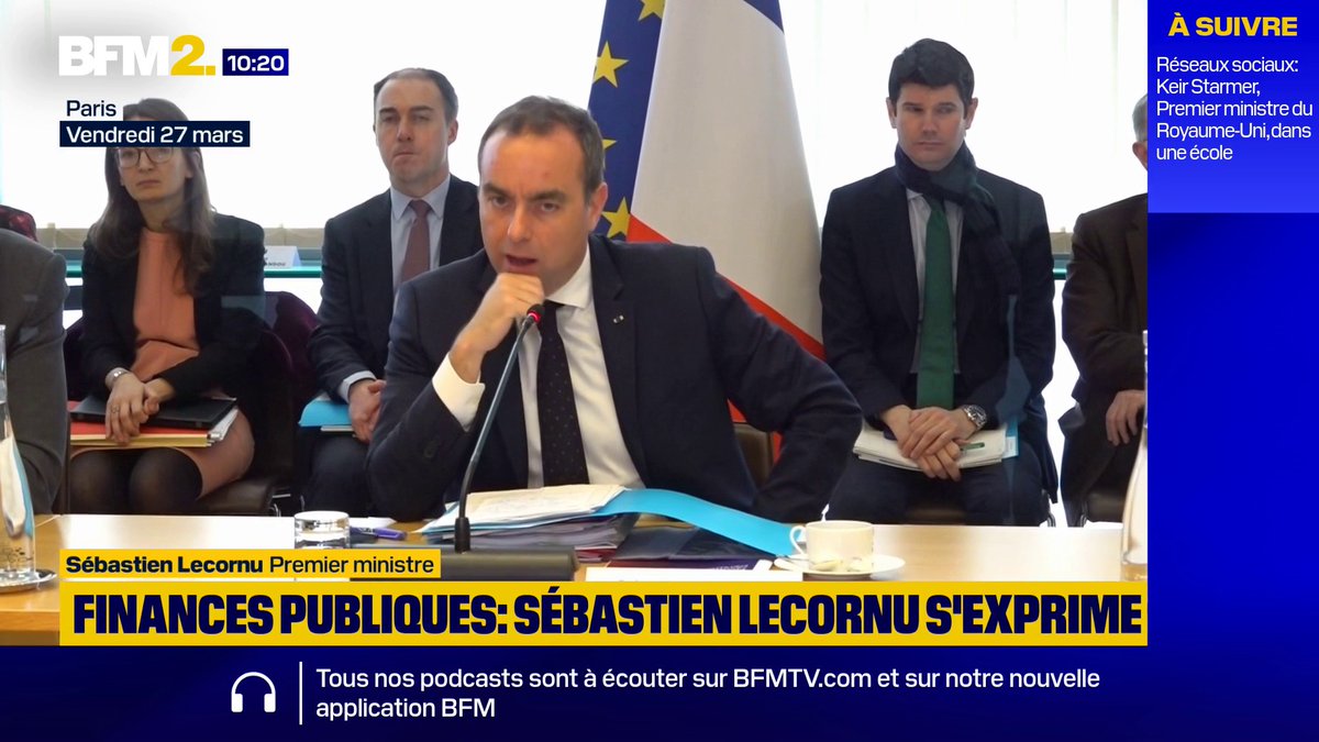 Sébastien Lecornu : "On a connu le 'quoi qu'il en coûte'. Je crois qu'on peut dire que la maîtrise des finances publiques en transparence doit se faire quoi qu'il arrive désormais" #BFM2