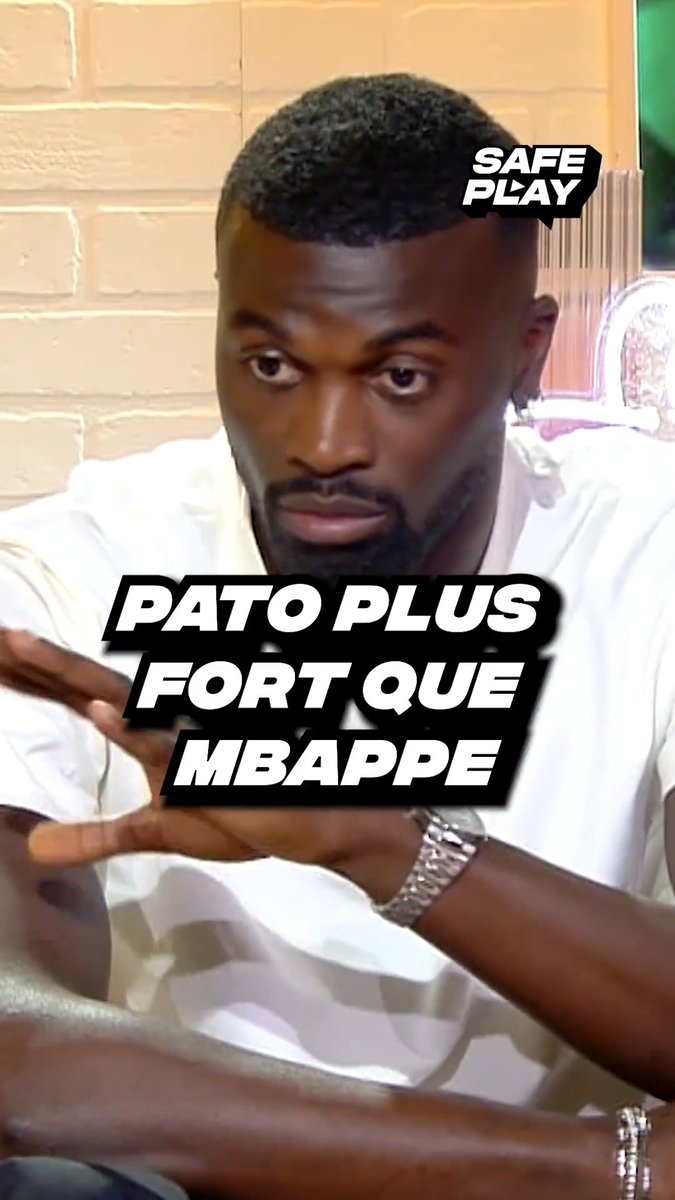 "Ce que j’ai vu de Pato, même Mbappé ne le fait pas !" 😳 M'Baye Niang se livre à Nico 🧢, Omar da Fonseca et Adio Lala dans le nouvel épisode de SafePlay (c'est dispo sur YouTube) !