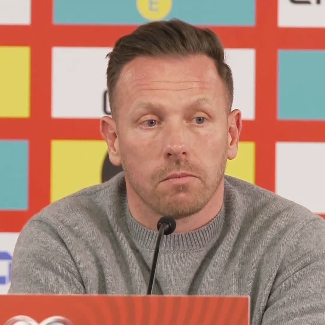 "We couldn’t have done more..." Craig Bellamy reacts to Brennan Johnson walking off the pitch in tears after Wales were knocked out of World Cup qualifying 🗣️