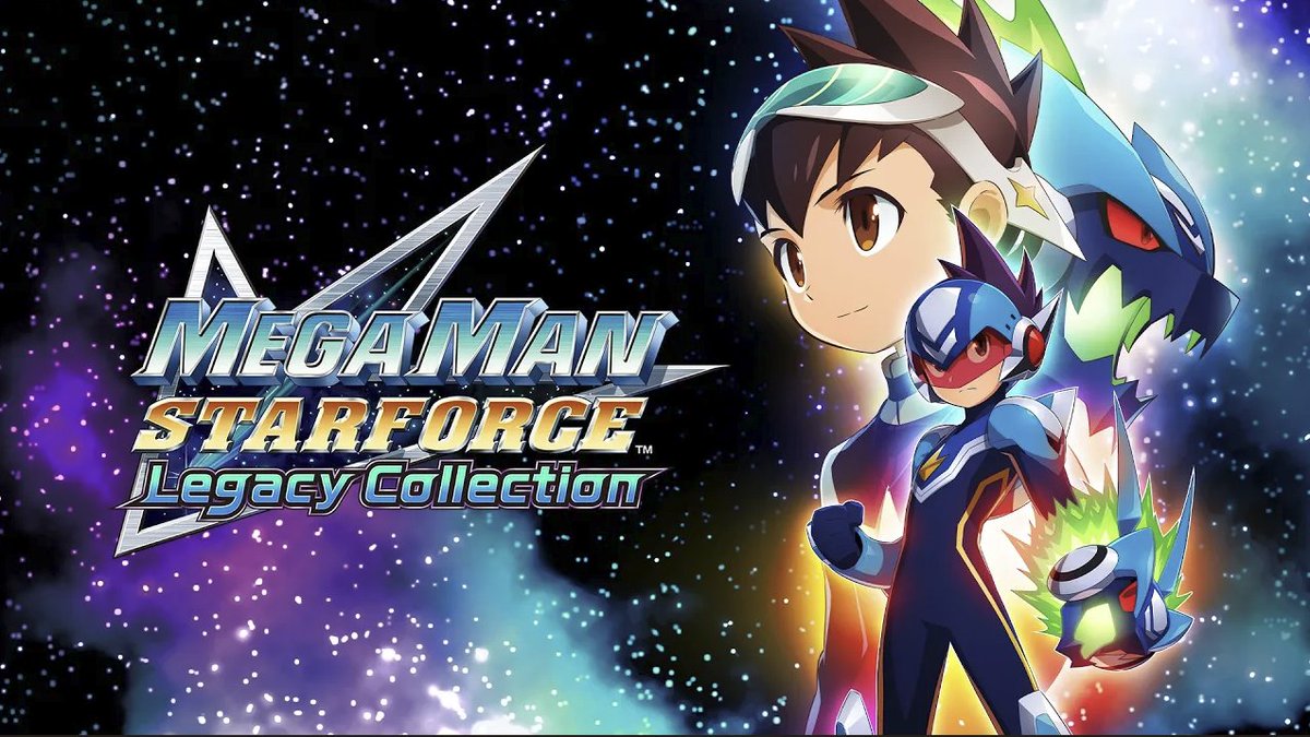 Transcode! Mega Man! Mega Man Star Force Legacy Collection is now available on Nintendo Switch, PlayStation 5, PlayStation 4, Xbox Series X|S, Xbox One, and Steam! Experience all 7 games in the Mega Man Star Force series in one stellar package! 🌠