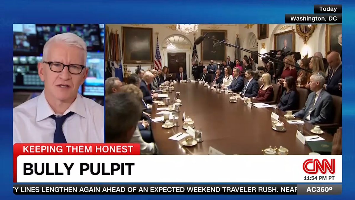 CNN's Anderson Cooper responds to President Trump's repeated insults aimed at California Governor Gavin Newsom's childhood dyslexia, talking about his own challenges as a child who once struggled to read.