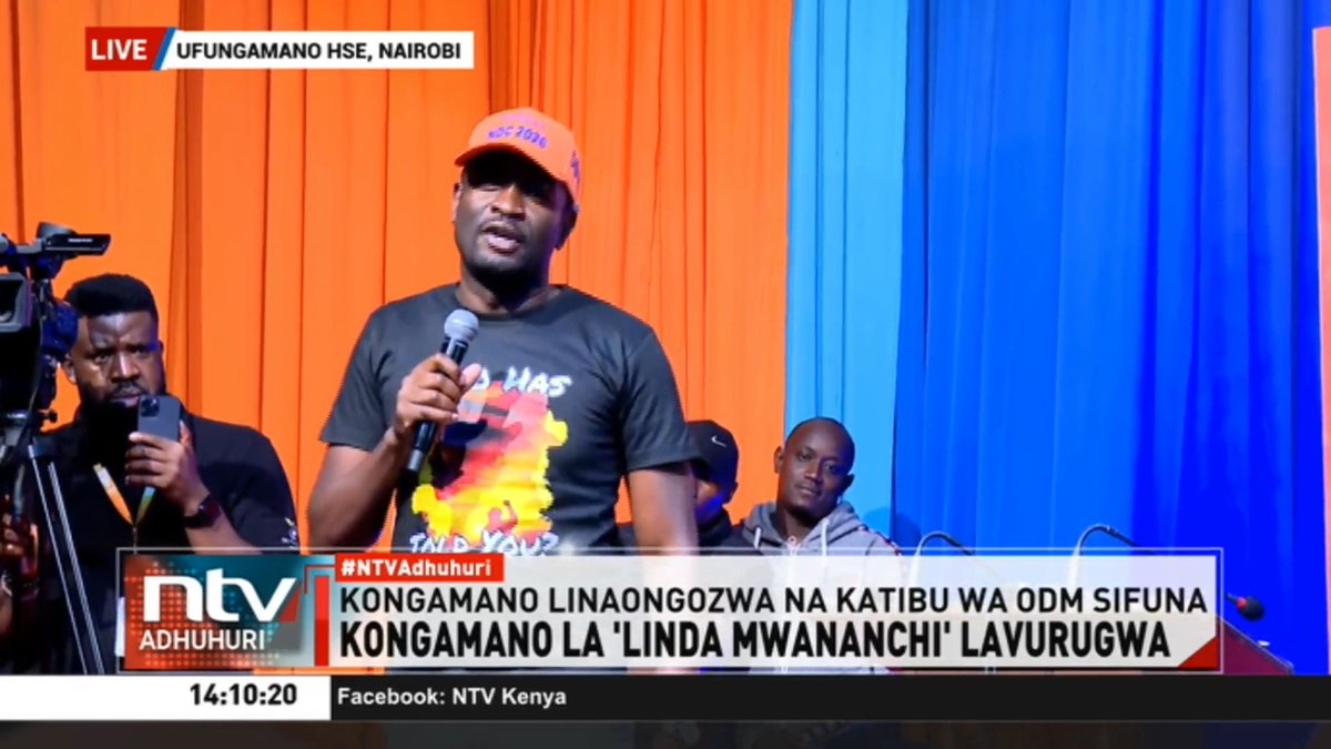 Edwin Sifuna: Mnataka kuniambia naweza kuwa katibu mkuu wa ODM miaka nane and then I become the SG of mediocrity. Oburu tafuta SG wako. Mimi siwezi kuwa SG wa Oburu.