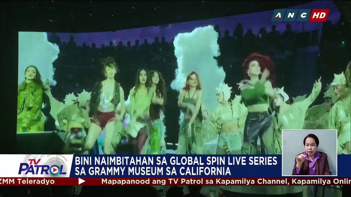 Naimbitahan ang BINI sa Global Spin Live series katuwang ang Grammy Studios, kung saan ibabahagi nila ang kanilang naging journey, historic milestones, bagong EP na "Signals" at maghahandog ng special performance.