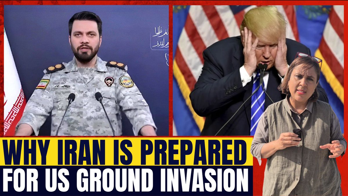 "Iran is a Defender's Delight" - Lt Gen Vinod Bhatia Retd on why Iranians will be pleased to encounter US ground troops as Trump falls deeper and deeper into an escalation trap. LIVE from UAE- watch in full here