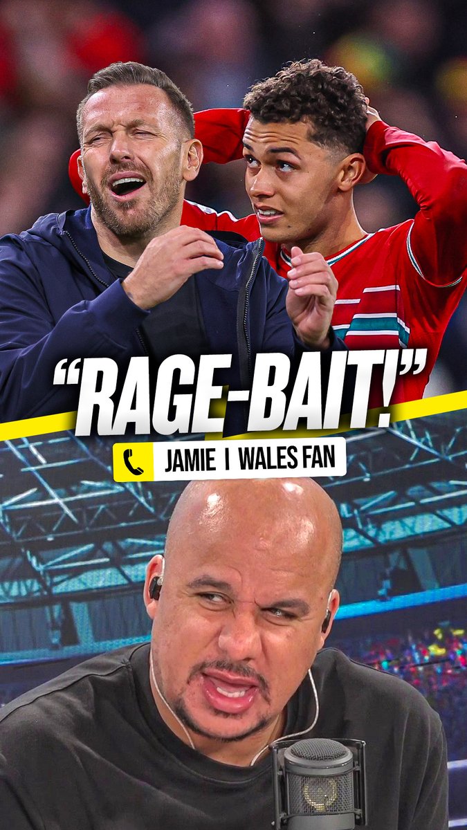 😤 "You're on a national platform and you're taking the mick!" 🤫 "England have been embarrassed a few times! Let's not talk about Iceland...!' This Wales fan was not happy with Gabby Agbonlahor and his reaction to Wales' failure to qualify for the World Cup! 😡