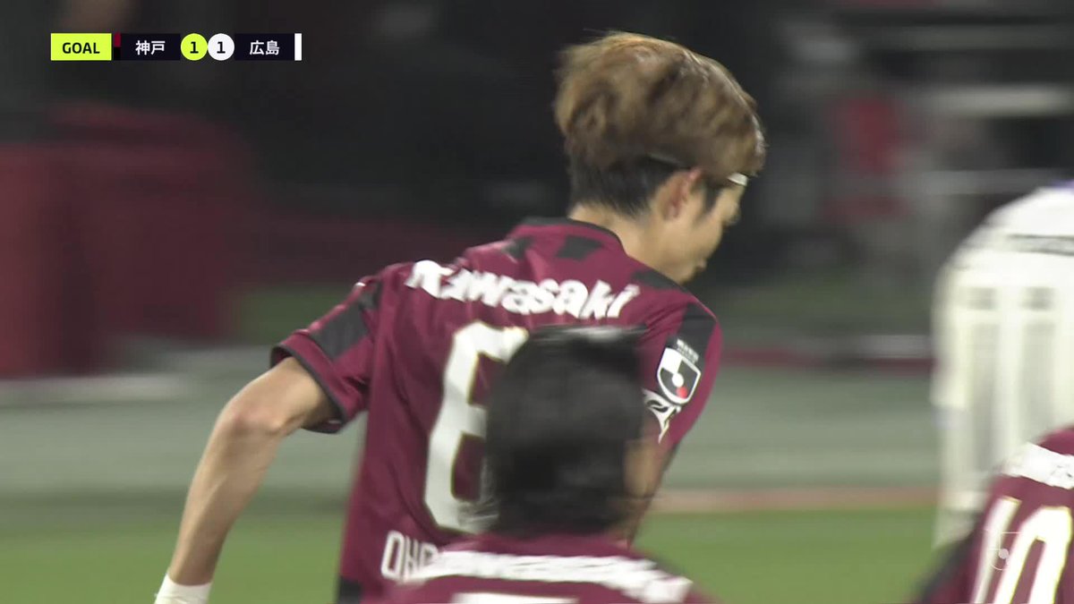🎦 ゴール動画 🏆 明治安田J1百年構想リーグ 地域リーグラウンド 第5節 🆚 神戸vs広島 🔢 1-1 ⌚️ 84分 ⚽️ 扇原 貴宏(神戸) #Jリーグ