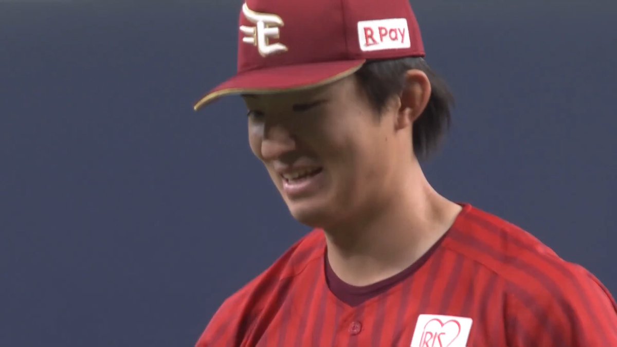 【8回裏：B 0-10 E】 先発 #荘司康誠 選手、8回無失点の力投！ #RakutenEagles #強鷲革新