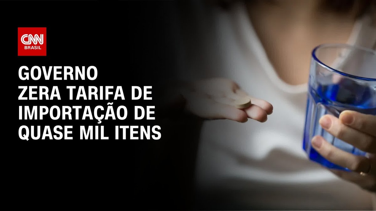 Governo zera tarifa de importação de quase mil itens; assista #CNNNovoDia