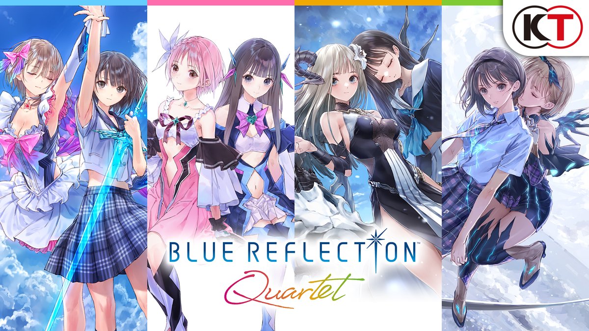 BLUE REFLECTION Quartet combines all four titles in the fan-favorite franchise into one magical package. BLUE REFLECTION Quartet will be available digitally July 30, 2026 on PlayStation®5, Nintendo Switch 2, Nintendo Switch, and Windows PC via Steam®. #BlueReflectionQuartet
