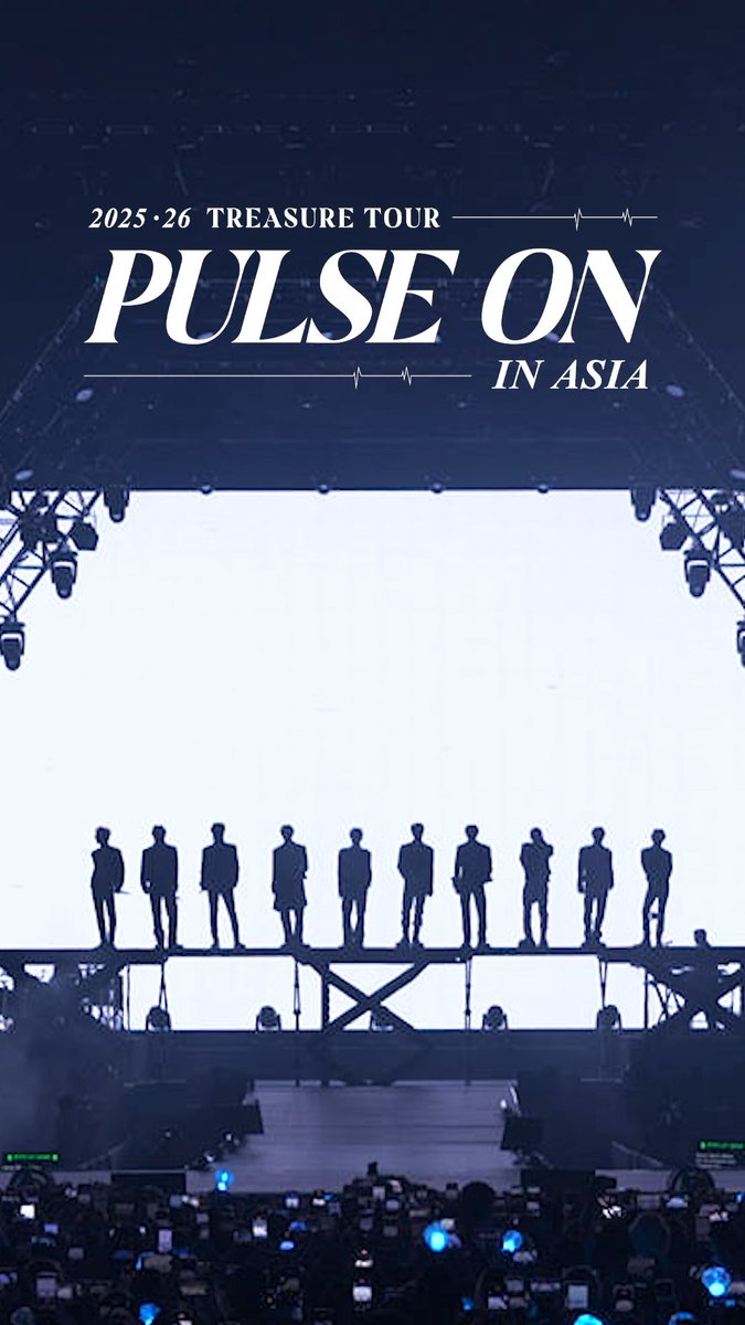 2025-26 #TREASURE TOUR [PULSE ON] IN MACAO Kicking off the rest of our tour like.. More info &amp; tickets ➡️ #트레저 #PULSE_ON #PULSE_ON_IN_MACAO #YG