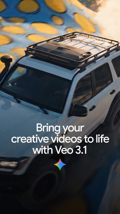 Watch one of our favorite Veo 3.1 features in action ⬇️ With Veo 3.1, you can quickly and easily make creative videos in the Google Gemini and Flow by Google based on just ingredient images and a prompt. It’s designed to give you more creative control while generating mobile-first videos. Have you tried Veo 3.1 yet?