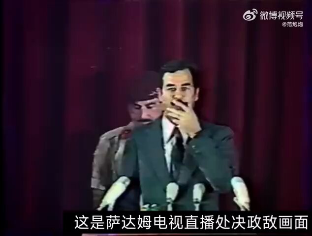开会历来都是危险的事情，在所有危险的开会中，萨达姆开会直播处决政敌大概是最经典之一