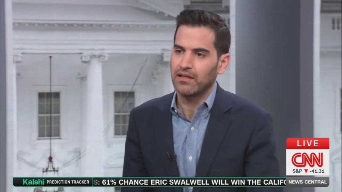 Harry Enten: Look at the net approval rating Trump has with those making under $50k. Down it goes. -24 points. The working class voters are abandoning Donald Trump.