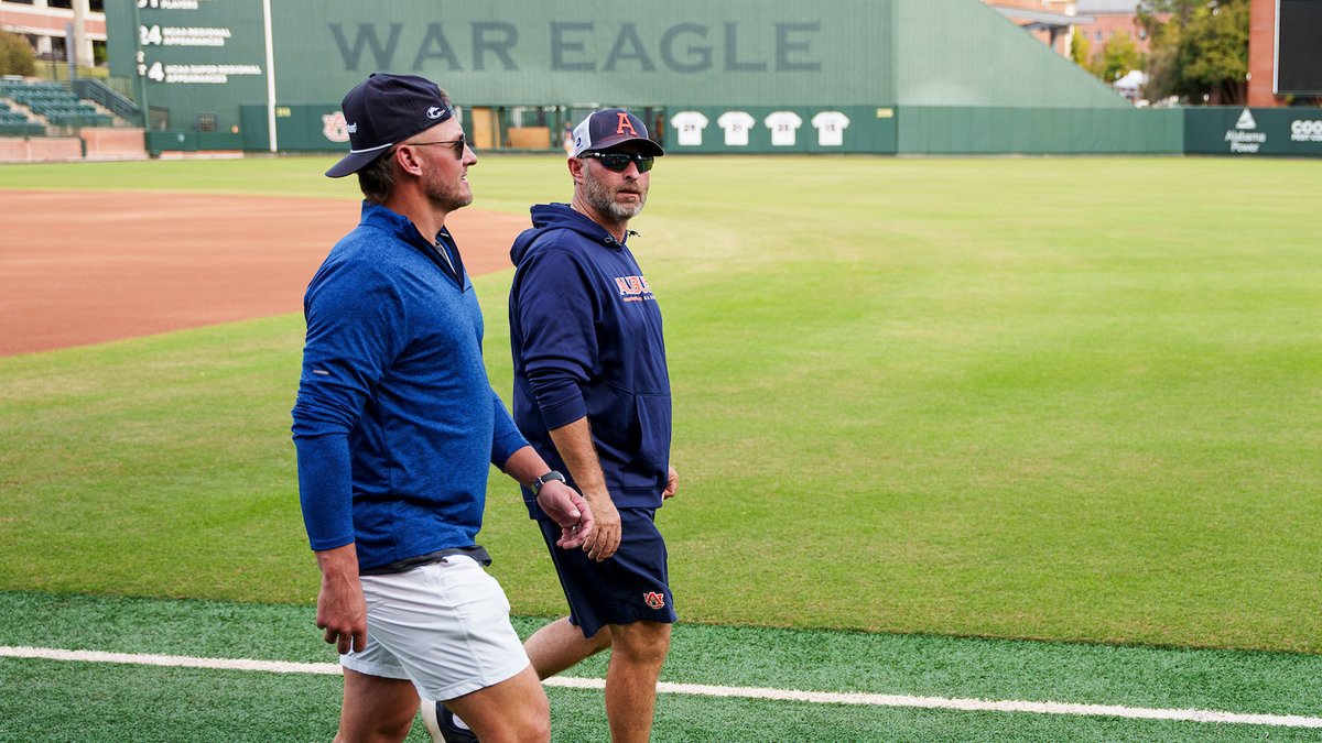 No. 4⃣ will live forever at Plainsman Park. 📰 » #WarEagle | Josh Donaldson