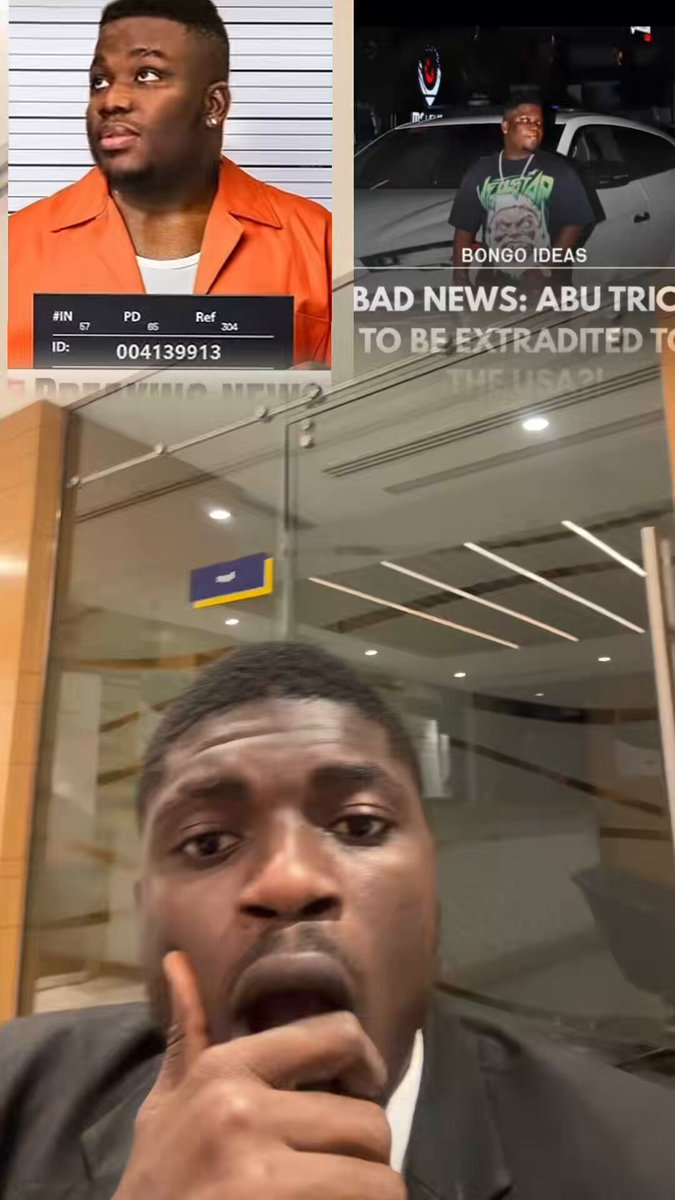 Sad news today, Abu Trica the Ghana Huspuppi has been extradited to the USA 🇺🇸 after court hearings today!! 🤦🏾‍♂️🤦🏾‍♂️🤦🏾‍♂️🤦🏾‍♂️ upon all the errands he has been going through! #AbuTricanews