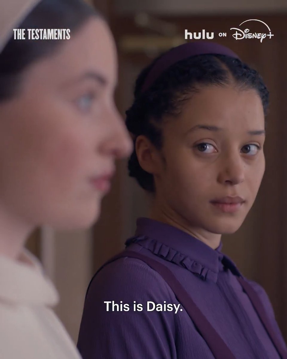 The future begins with them. Watch the 3-episode premiere of THE TESTAMENTS April 8. #TheTestaments