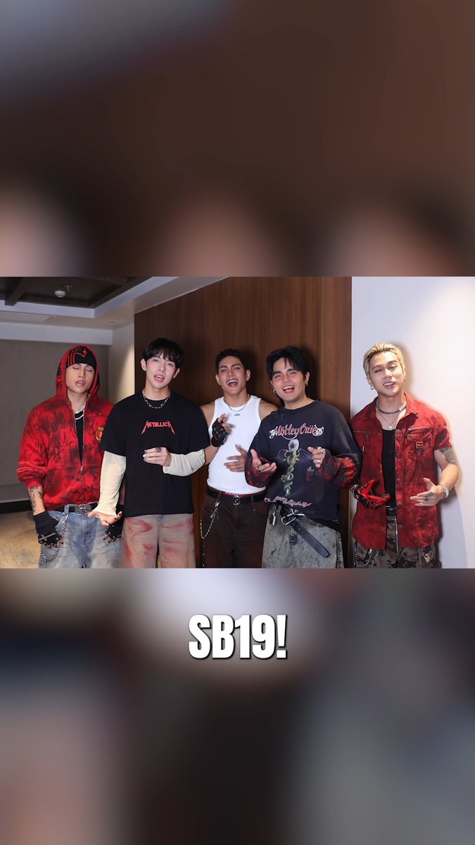 Catch SB19 Official in Chicago this summer 🤘 And listen to their new album out everywhere today!