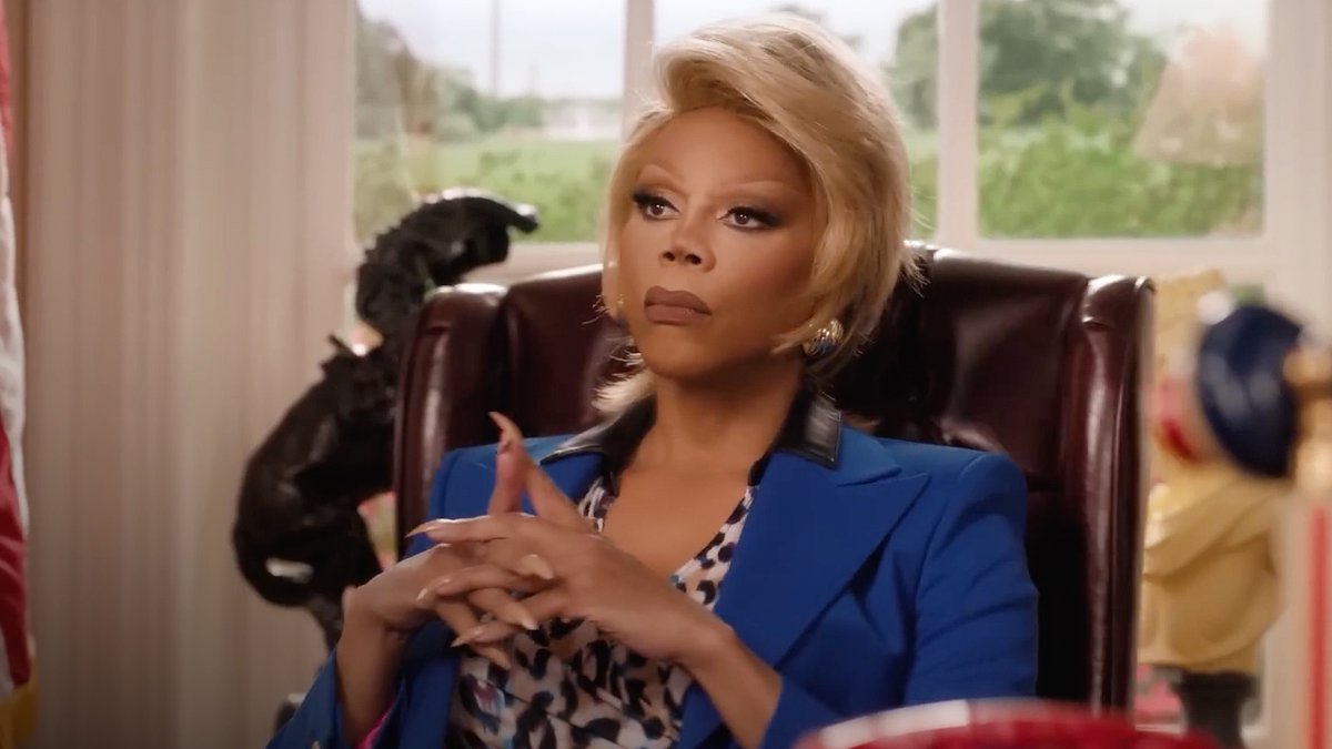 RuPaul and Sarah Michelle Gellar star in the first teaser for the new comedy #StopThatTrain. In theaters on June 12.
