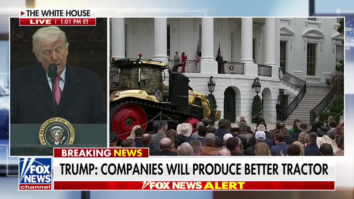 BREAKING: "To make it easier for consumers to choose products raised by ranchers like Michael, we recently announced a brand new food label. It's 'Product of the USA.'" "They'll know that it was raised, harvested, and processed by the greatest farmers and ranchers anywhere in the face of the earth." –President Trump