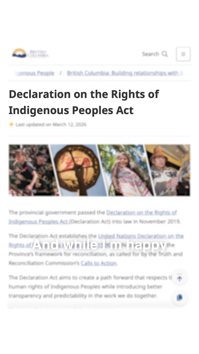 DRIPA is one of the biggest issues facing BC and many people don’t even know what it is or means. Undemocratic decisions over your land, your jobs, your future, and dividing British Columbians based on ancestry. I explain it all here. Help me repeal it: