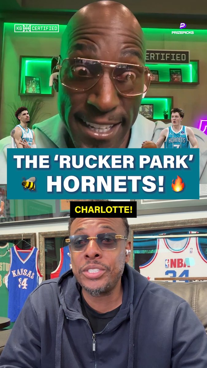 The Hornets are playing with house money 🎰 🤑 Lamelo Ball &amp; Kon Knueppel have helped contribute to 119 ppg over Charlotte's last 20 games, and they haven't just been winning... they've also been electric to watch. Tap in with Kevin Garnett &amp; Paul Pierce on our YouTube.