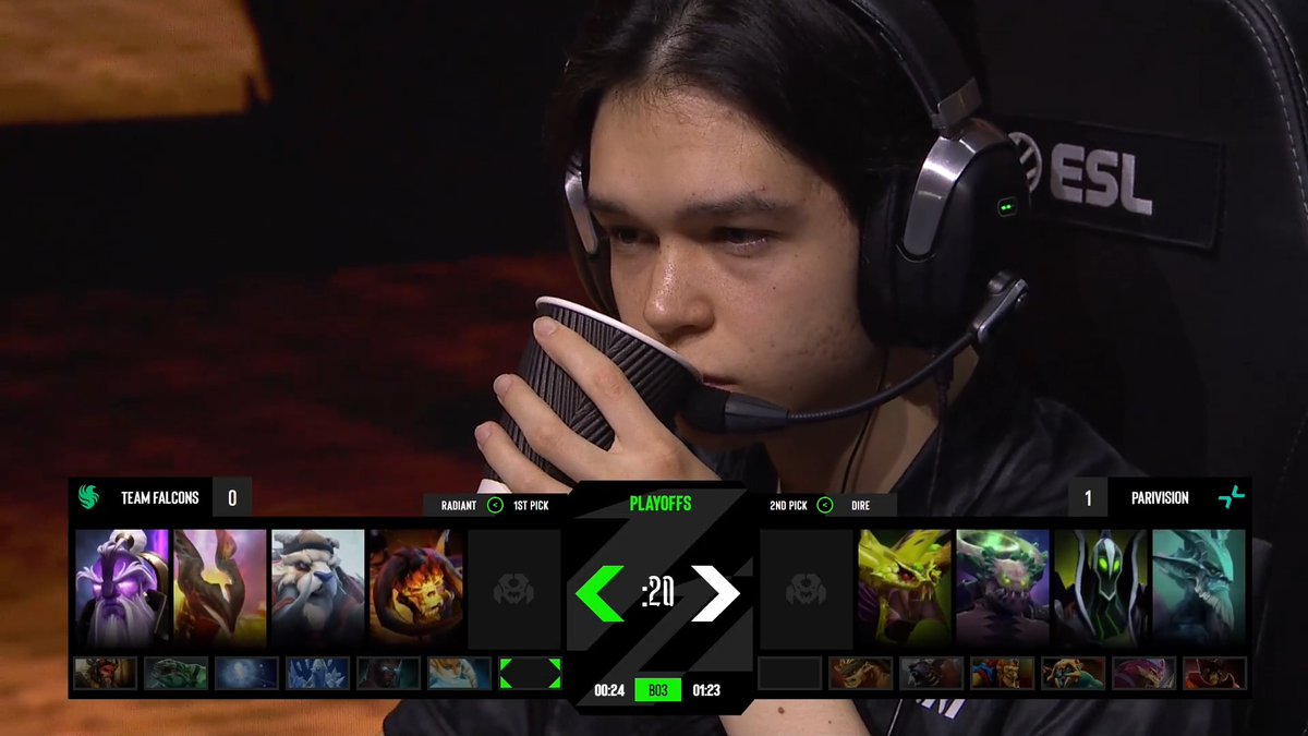 Birmingham crowd is goated for this one 🐐 #dota #dota2 #ESLOne