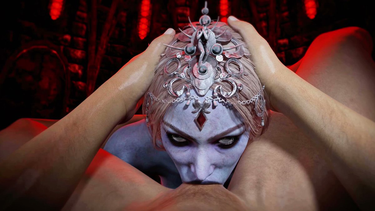 POV: Orin Tempts You! [Kaegantonovich] Baldur's Gate: Orin the Red POV deepthroat blowjob facefuck cum in mouth eye contact moaning heat 2:03 fire! 🍆💦🔥🥵 Full uncut here 👇 #Rule34 #OrinTheRed #BaldursGate #POV #NSFW #Kaegantonovich