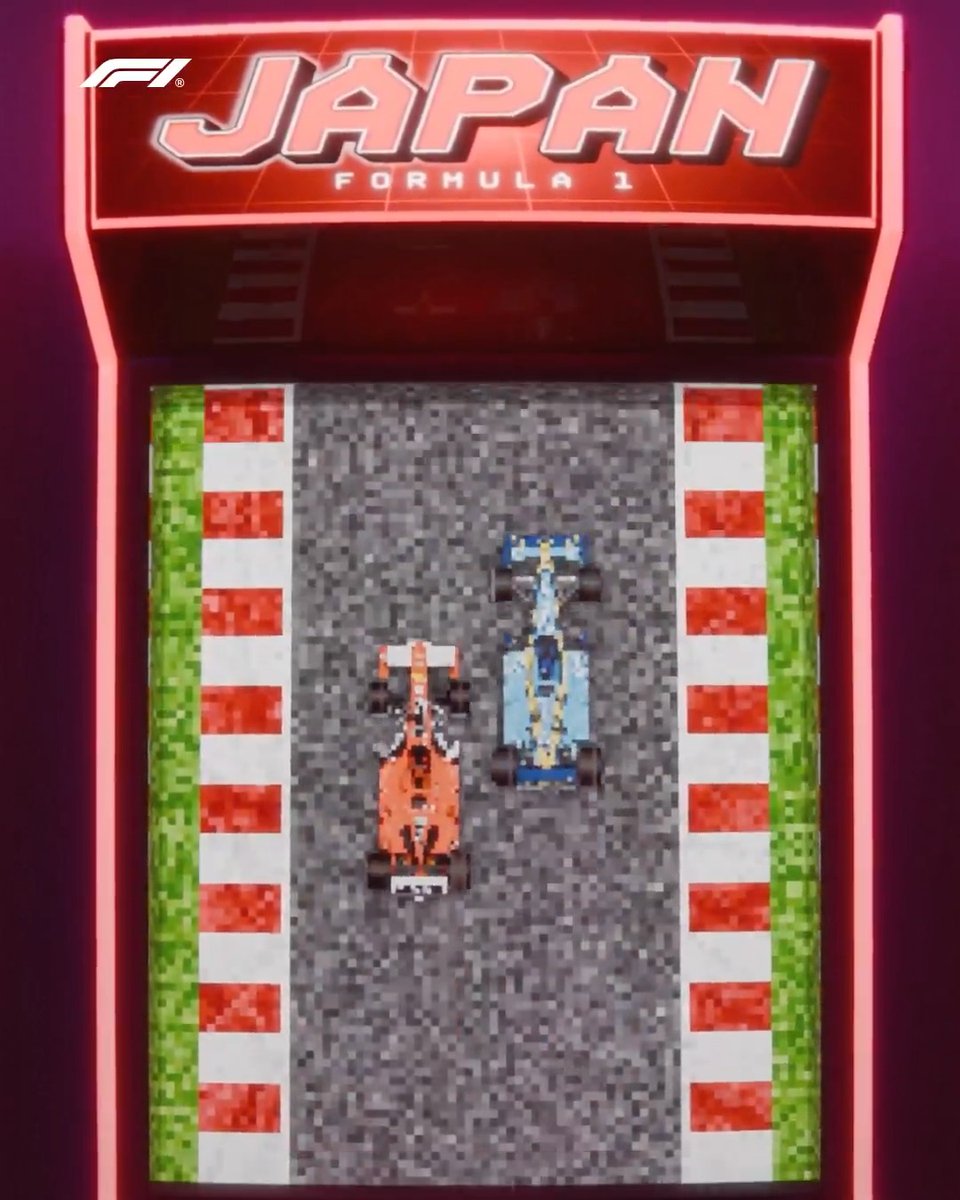 Iconic Suzuka duels in 8-bit 👾🕹️ #F1 #Formula1