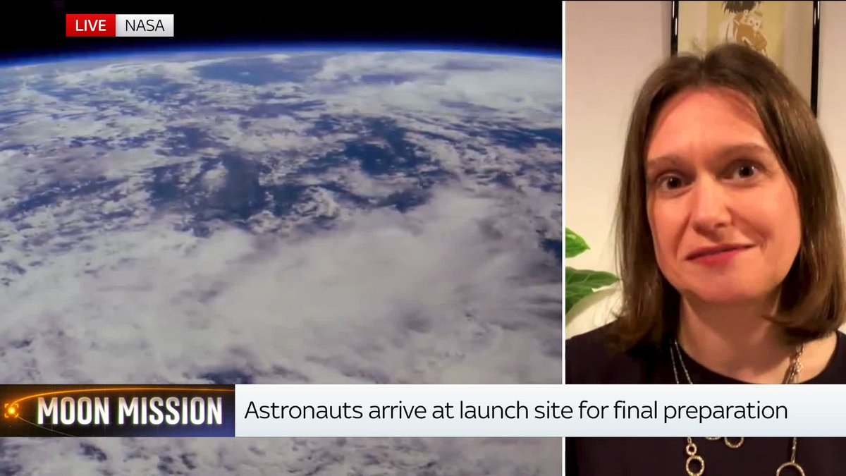 "Who knows what secrets we could unlock?" Space journalist Kate Arkless Grey says it's 'human nature' to push the limits of human innovation, as NASA prepares to send a crew back to the moon for the first time in more than 50 years. 📺 Sky 501