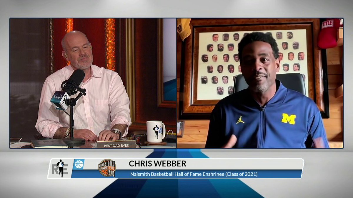 Fellow Michigan man Chris Webber joins the Rich Eisen Show to talk about No. 1 Michigan's Sweet 16 matchup against No. 4 Alabama ✍️