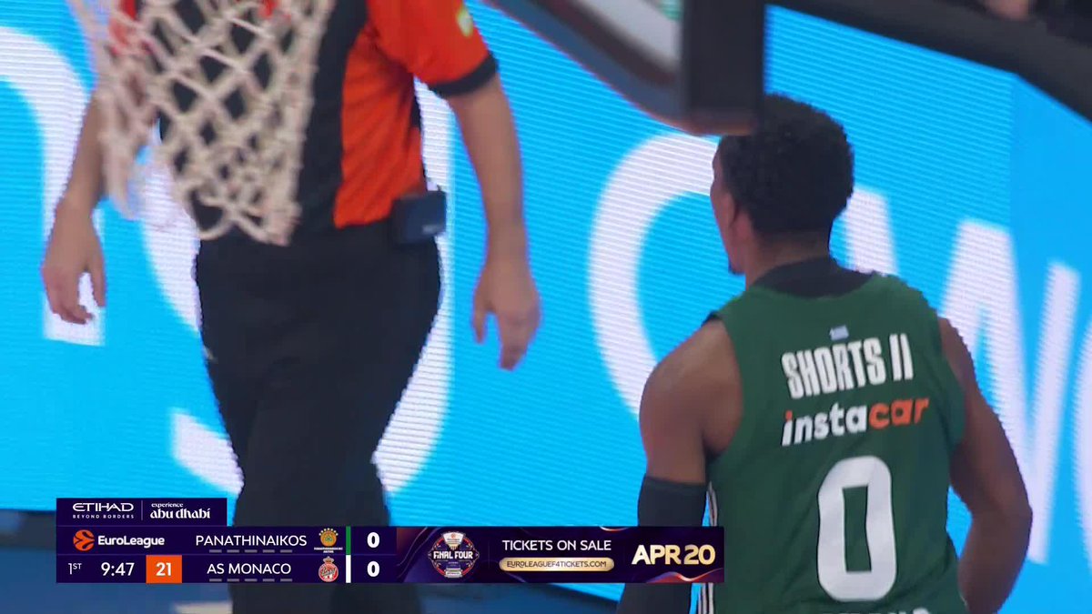 Okay, TJ, Damn! No messing around from the Panathinaikos BC guard 💨