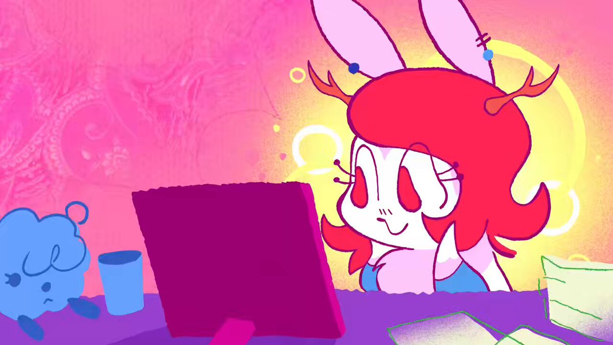 long distance rabbits 🧡🩷